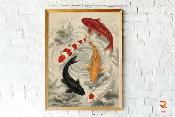 Download Amazing Japanese Koi Fish Wall Art - Art Collection