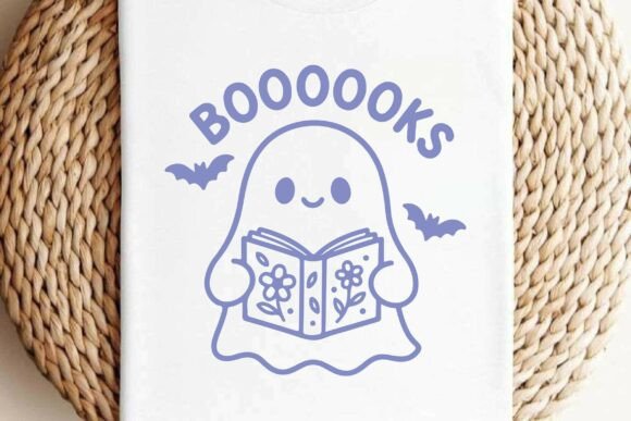 Download Boooooks Halloween Book Lover Line Art - Art Collection