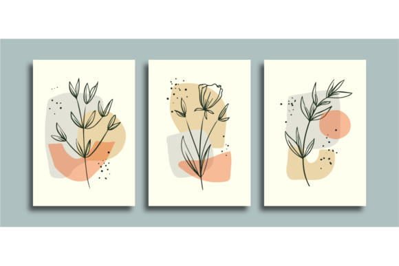 Download Wall Art Poster Background Line Art Leaf - Art Collection
