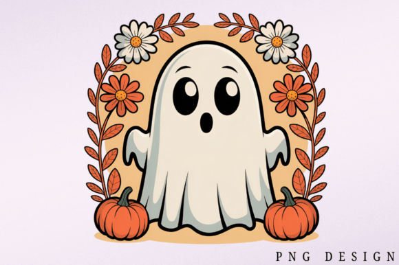 Download Cute Halloween Boo PNG Clipart Design - Art Collection