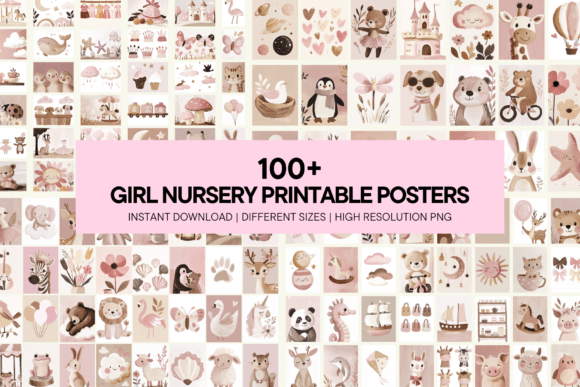 Download Girl Nursery Pastel Boho Pink Wall Art - Art Collection