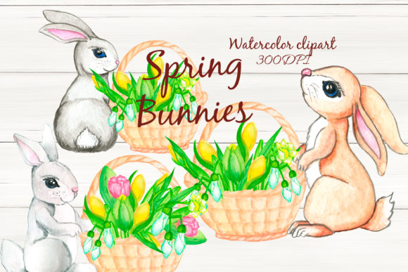 Download Spring Bunny Clip Art Rabbit Cute Animal - Art Collection