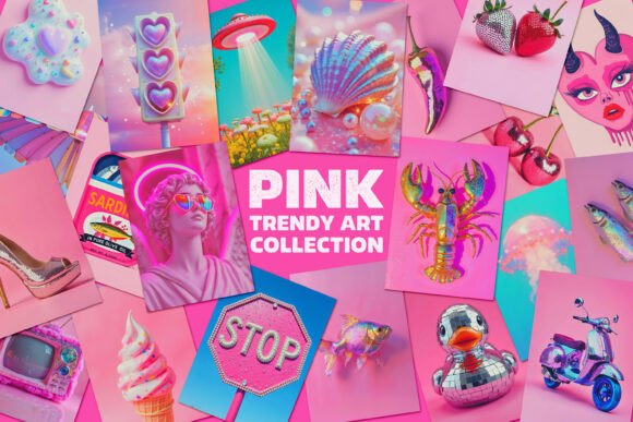 Download Pink Trendy Wall Art Jpg Collection - Art Collection