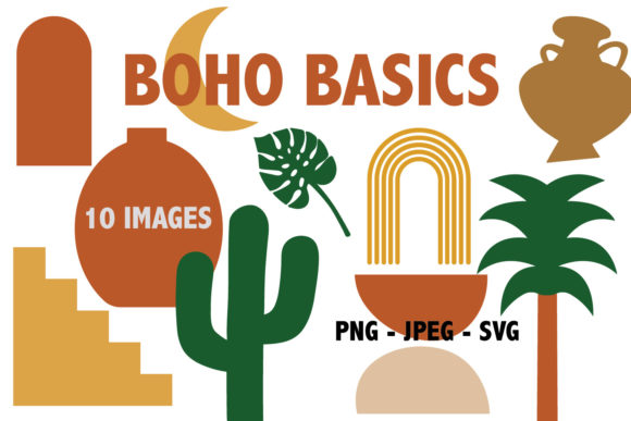 Download Boho Basics Clipart - Art Collection