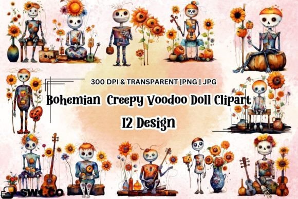 Download Bohemian Creepy Doll Clipart - Art Collection