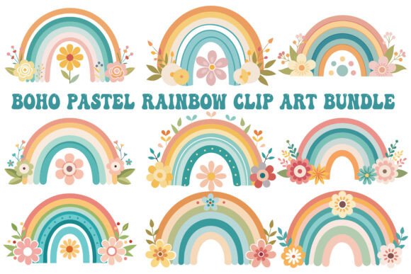 Download Boho Rainbow Design Art Vector - Art Collection
