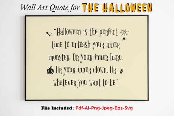 Download Halloween Quote Art , Digital Print - Art Collection