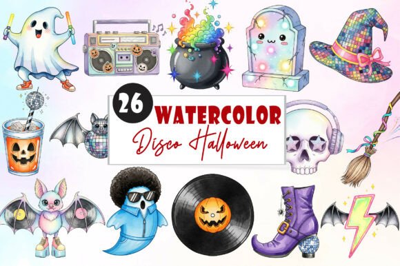 Download Disco Halloween Clipart - Art Collection