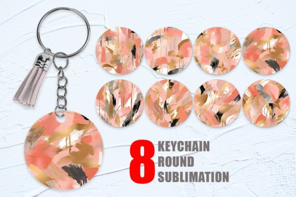 Download Keychain Contemporary Art Pink - Art Collection
