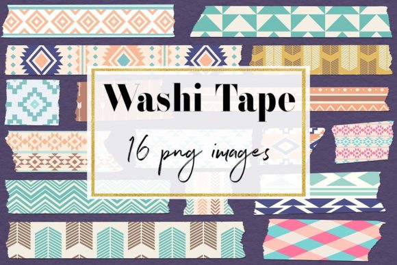 Download Aztec Washi Tape Clipart - Art Collection