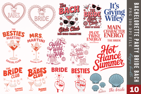 Download Bachelorette Party Bride Bach PNG Design - Art Collection