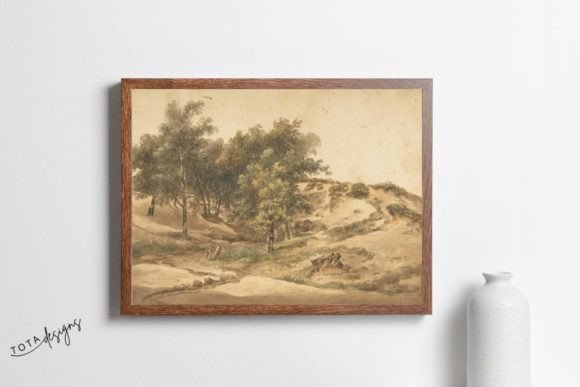 Download Vintage Landscape Printable Wall Art - Art Collection