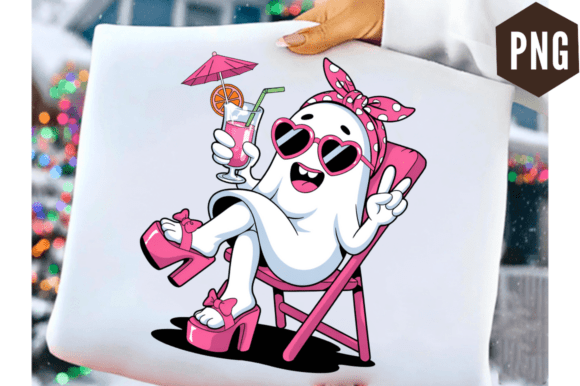 Download Cute Halloween Ghost Summer PNG Clipart - Art Collection