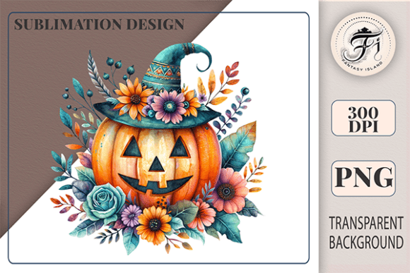 Download Boho Halloween Pumpkin Clipart Witch Hat - Art Collection