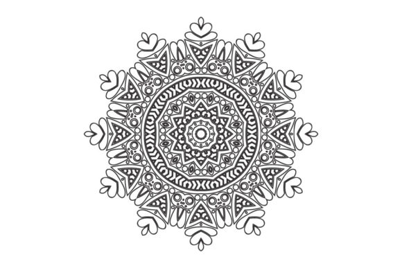 Download Mandala Indian Line Art Illustration - Art Collection