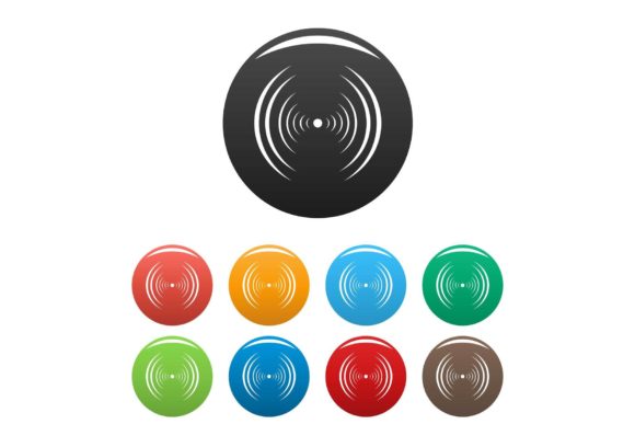 Download Equalizer Abstract Icons Set Color - Abstract icons Collection