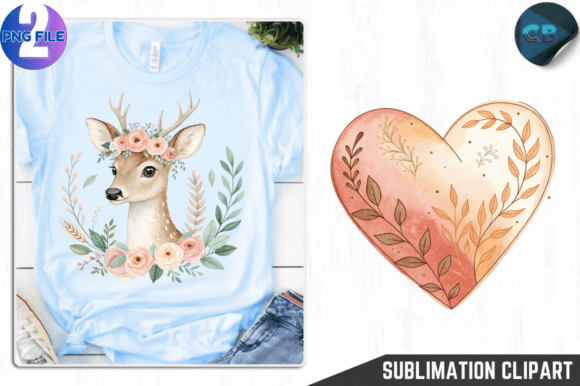 Download Boho Woodland Animals Clipart PNG - Art Collection
