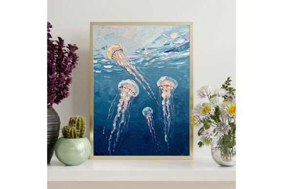 Download Jellyfish Ocean Printable Wall Art - Art Collection