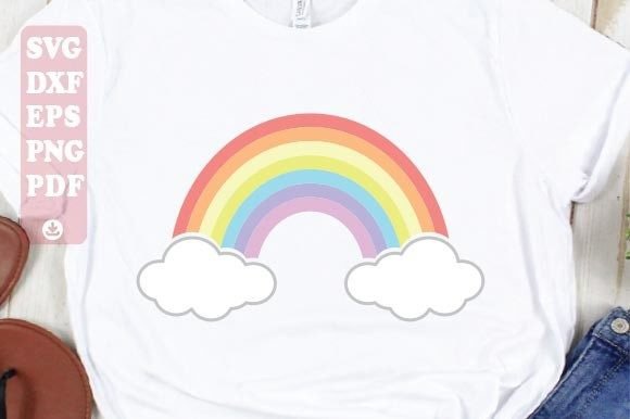 Download Pastel Rainbow Clipart, Rainbow Svg - Art Collection