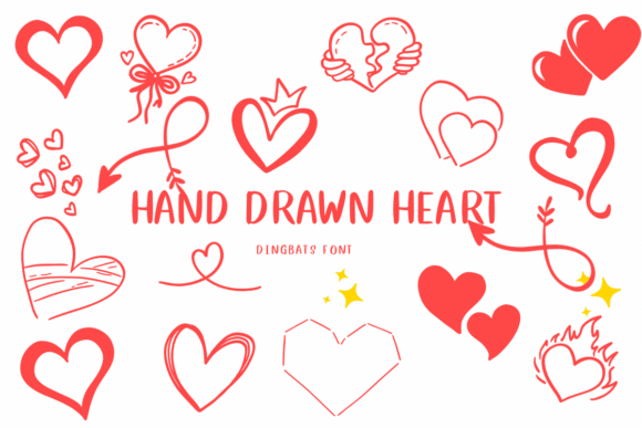 Download Hand-drawn Heart - Art Collection