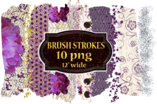 Download Brush Stroke Clipart,Floral Brush Stroke - Art Collection