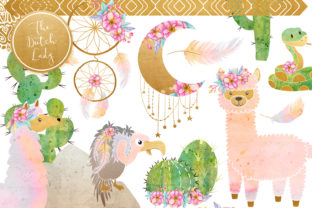 Download Enchanted Boho Desert Clipart Set - Art Collection