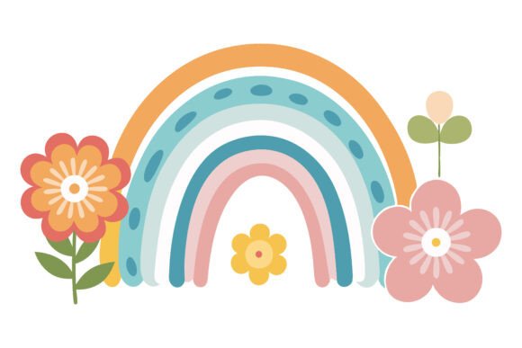 Download Boho Rainbow Design Art Vector - Art Collection