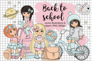 Download BACK to SCHOOL Clipart & Digital Print Set - Art Collection