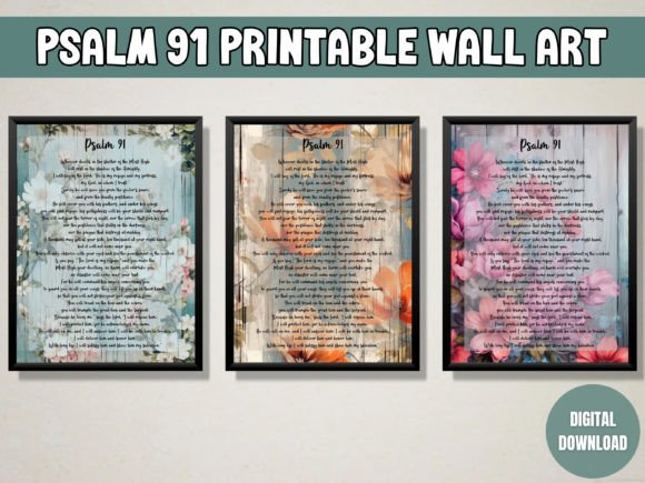 Download Psalm 91 Printable Wall Art - Art Collection