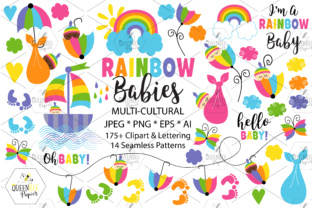 Download Multi-Cultural Rainbow Baby Clipart - Art Collection