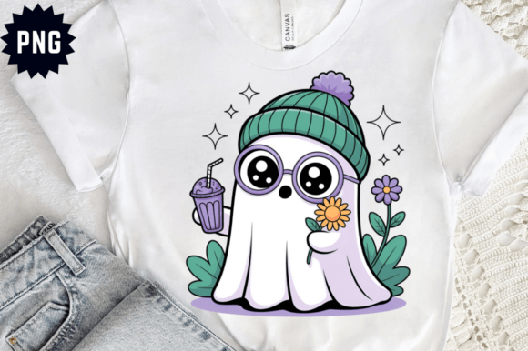 Download Pastel Boo Ghost PNG Clipart Design - Art Collection