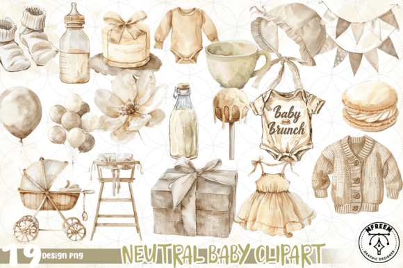Download Neutral Baby Clipart PNG - Art Collection