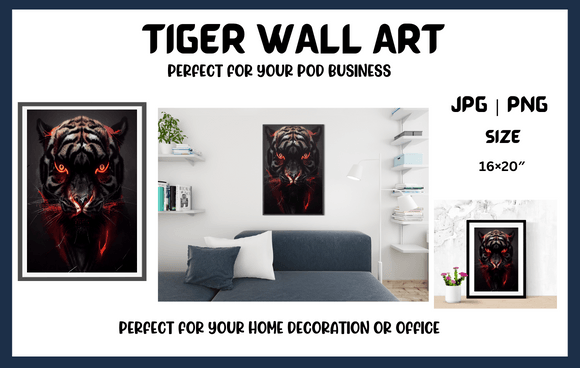Download Tiger Wall Art | DIGITAL PRINT - Art Collection