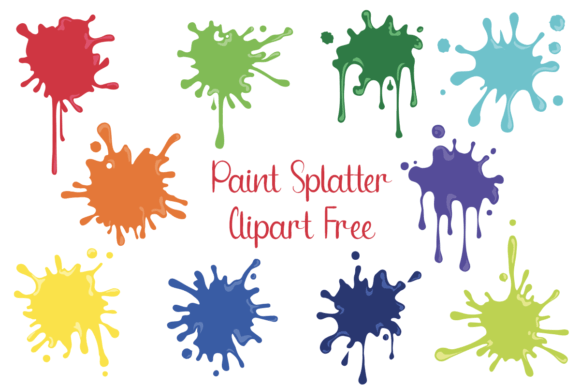 Download Paint Splatter Clipart Free - Art Collection
