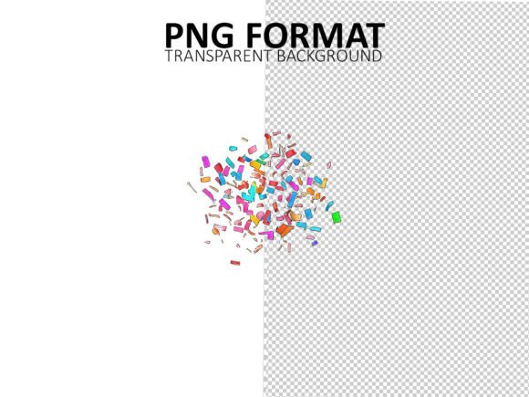 Download Colorful Confetti Clipart - Art Collection