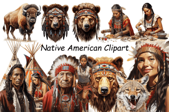 Download Native American Clipart - Art Collection