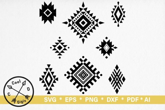 Download Aztec Tribal Pattern Clipart for Cricut - Art Collection